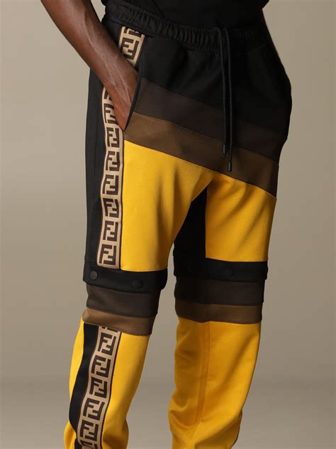 fendi mens jeans|Fendi joggers men's.